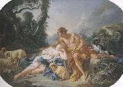 Francois Boucher Daphnis and Chloe oil painting artist